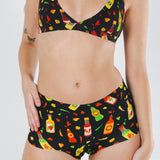 The Gotcha Sriracha | Hot Sauce Women’s Seamless Boyshort - Shinesty - Flyclothing LLC