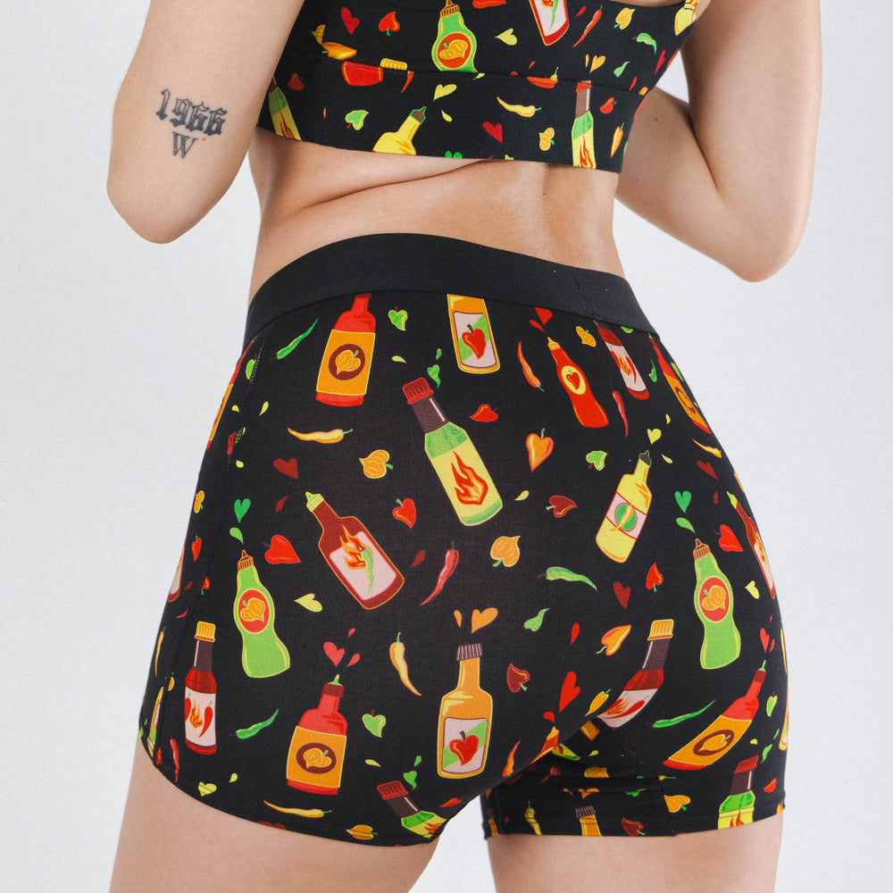 The Gotcha Sriracha | Hot Sauce Women’s Boxers - Shinesty - Flyclothing LLC