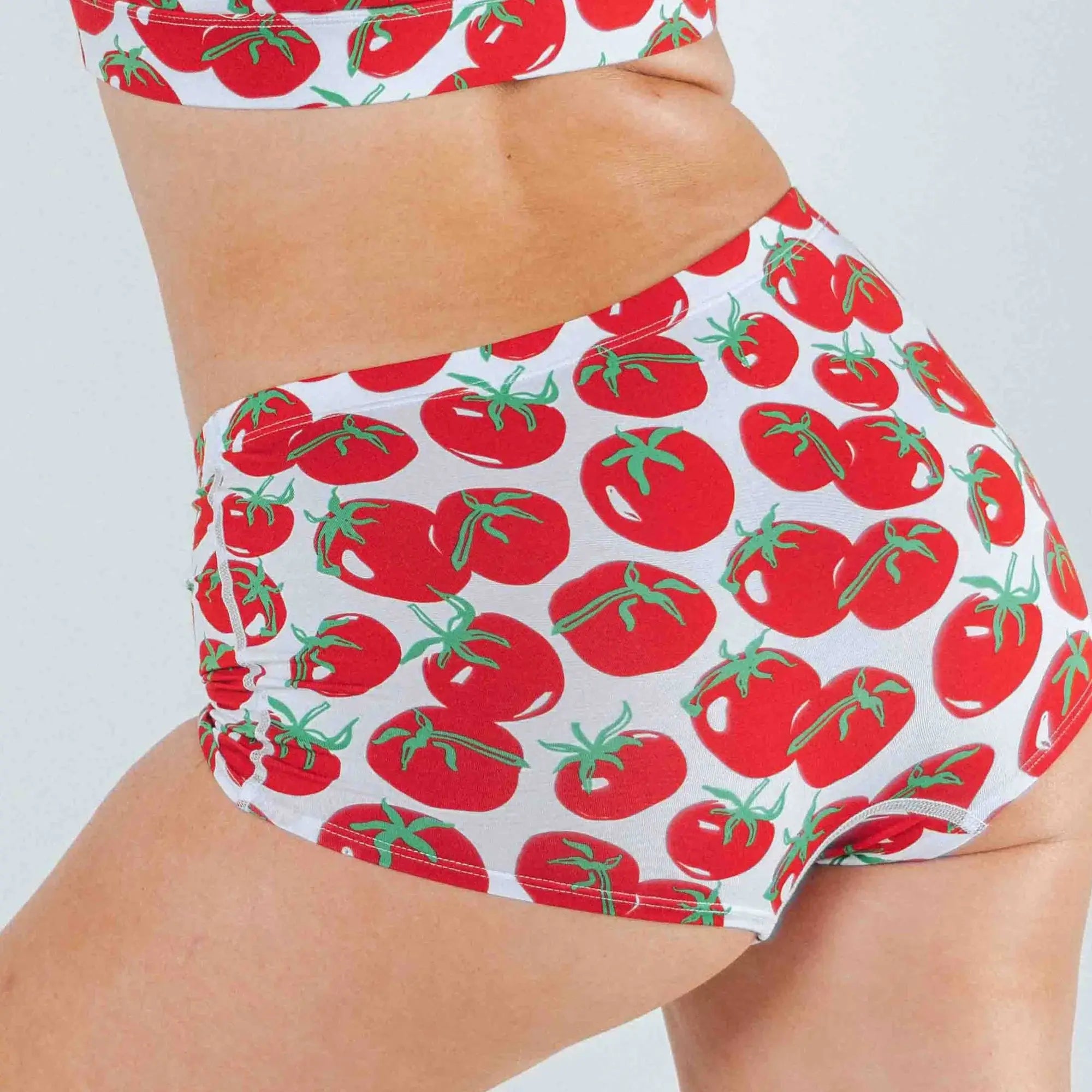 The Roma | Tomato Modal Boyshort Underwear - Shinesty - Flyclothing LLC