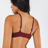 The Sommelier | Burgundy Boob Hammock™ Triangle Bralette
