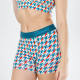 The Swanky | Retro Houndstooth Women’s Boxers - Shinesty - Flyclothing LLC