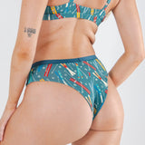 The Ski In Ski Out | Retro Ski Cheeky Underwear - Shinesty - Flyclothing LLC