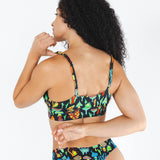 The Super Shroom | Neon Mushrooms Boob Hammock™ Scoop Bralette - Shinesty - Flyclothing LLC