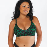 The Kiss Me There | Mistletoe Boob Hammock™ Plunge Bralette - Shinesty - Flyclothing LLC