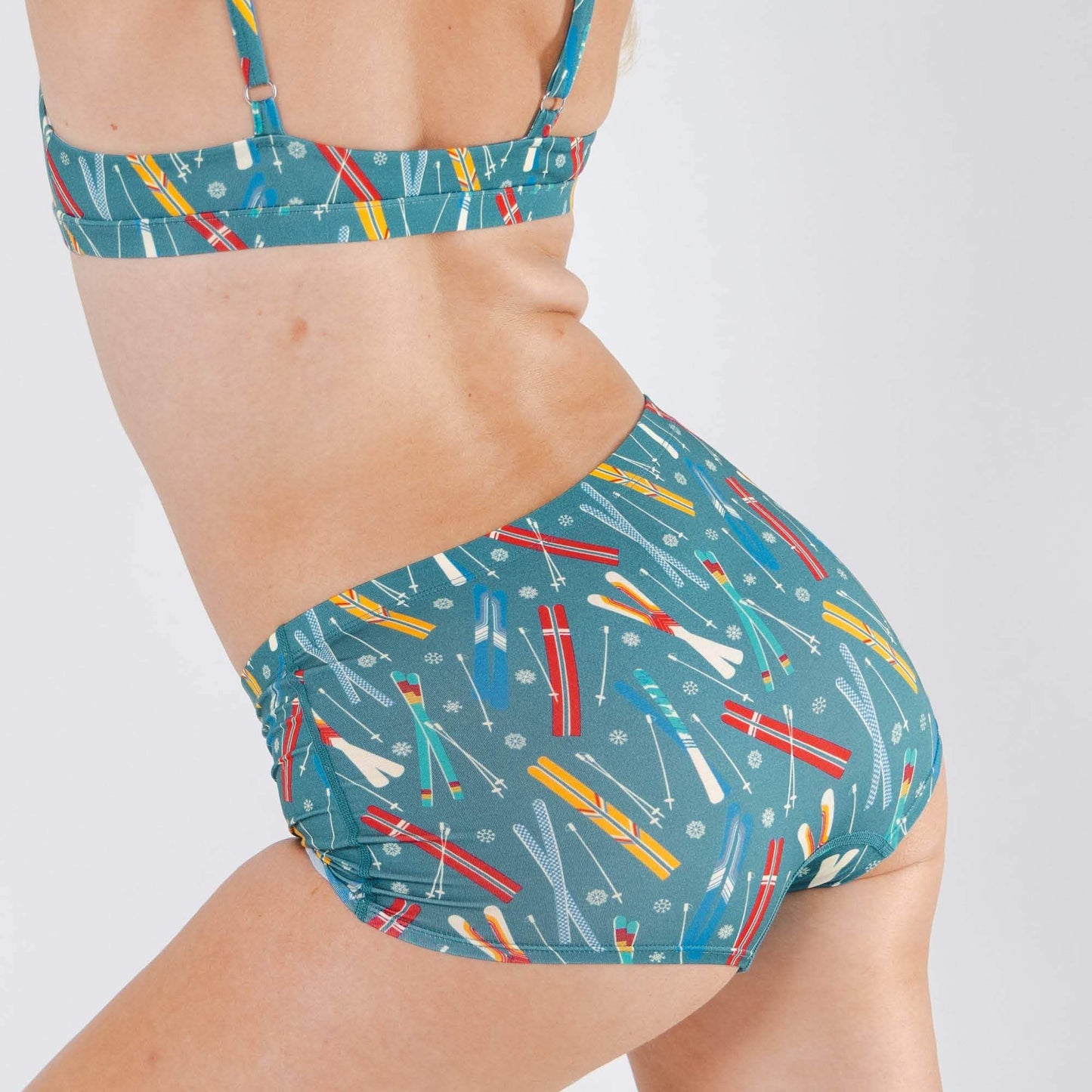 The Ski In Ski Out | Retro Ski Modal Boyshort Underwear - Shinesty - Flyclothing LLC