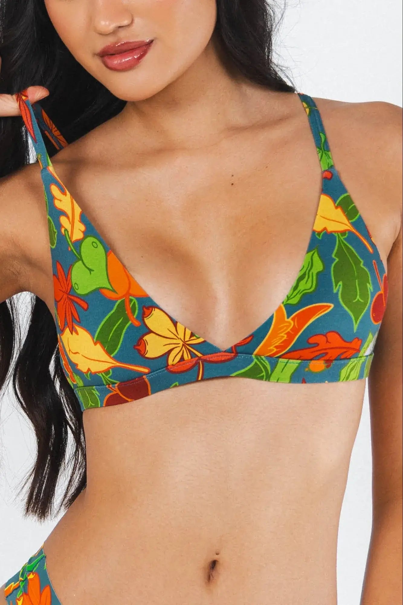 The Leaf Peeps | Naughty Leaves Boob Hammock™ Triangle Bralette - Shinesty - Flyclothing LLC