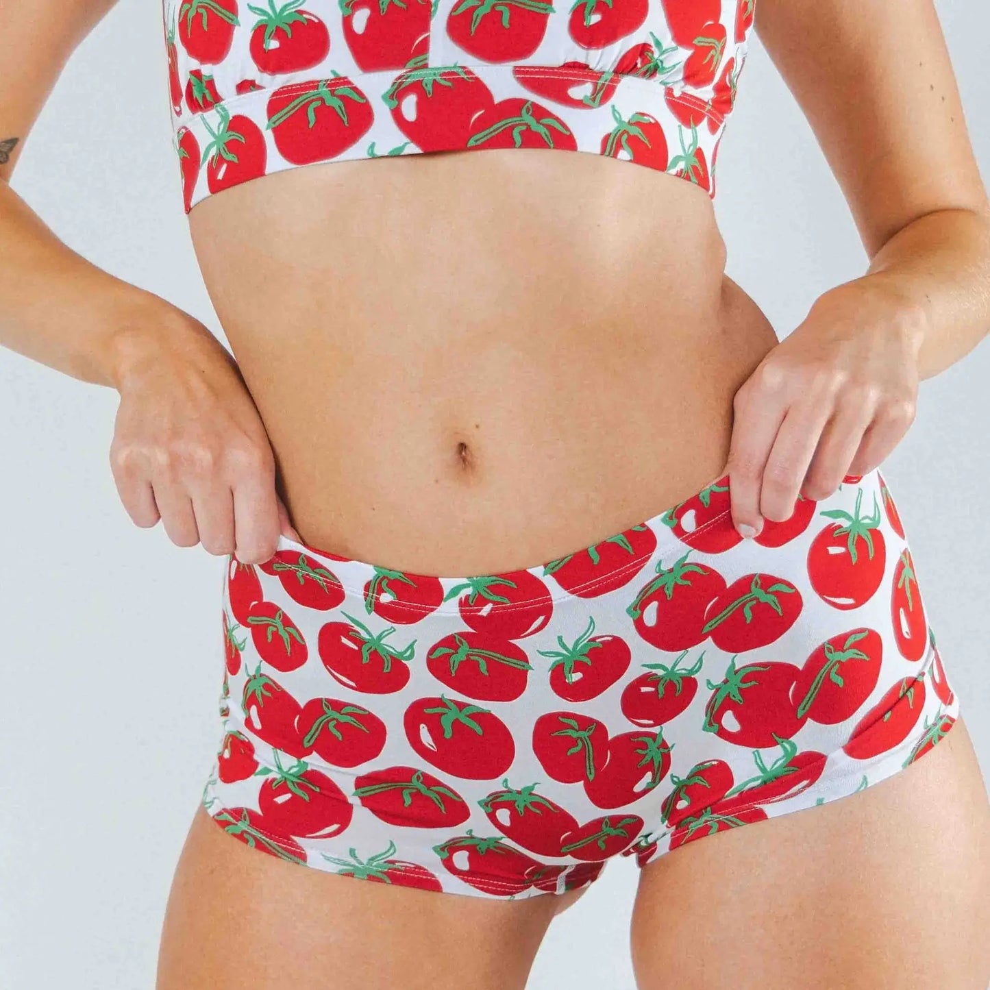 The Roma | Tomato Modal Boyshort Underwear - Shinesty - Flyclothing LLC
