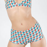 The Swanky | Retro Houndstooth Women’s Seamless Boyshort - Shinesty - Flyclothing LLC