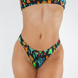 The Super Shroom | Neon Mushrooms MicroModal Thong - Shinesty - Flyclothing LLC