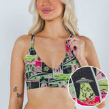 The Area 51 | Retro-Futuristic Alien Boob Hammock™ Busty Bralette