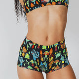 The Super Shroom | Neon Mushrooms Modal Boyshort Underwear - Shinesty - Flyclothing LLC