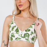 The Western Wonderland | Western Toile Boob Hammock™ Plunge Bralette - Shinesty - Flyclothing LLC