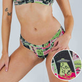 The Area 51 | Retro-Futuristic Alien Seamless Thong - Shinesty - Flyclothing LLC