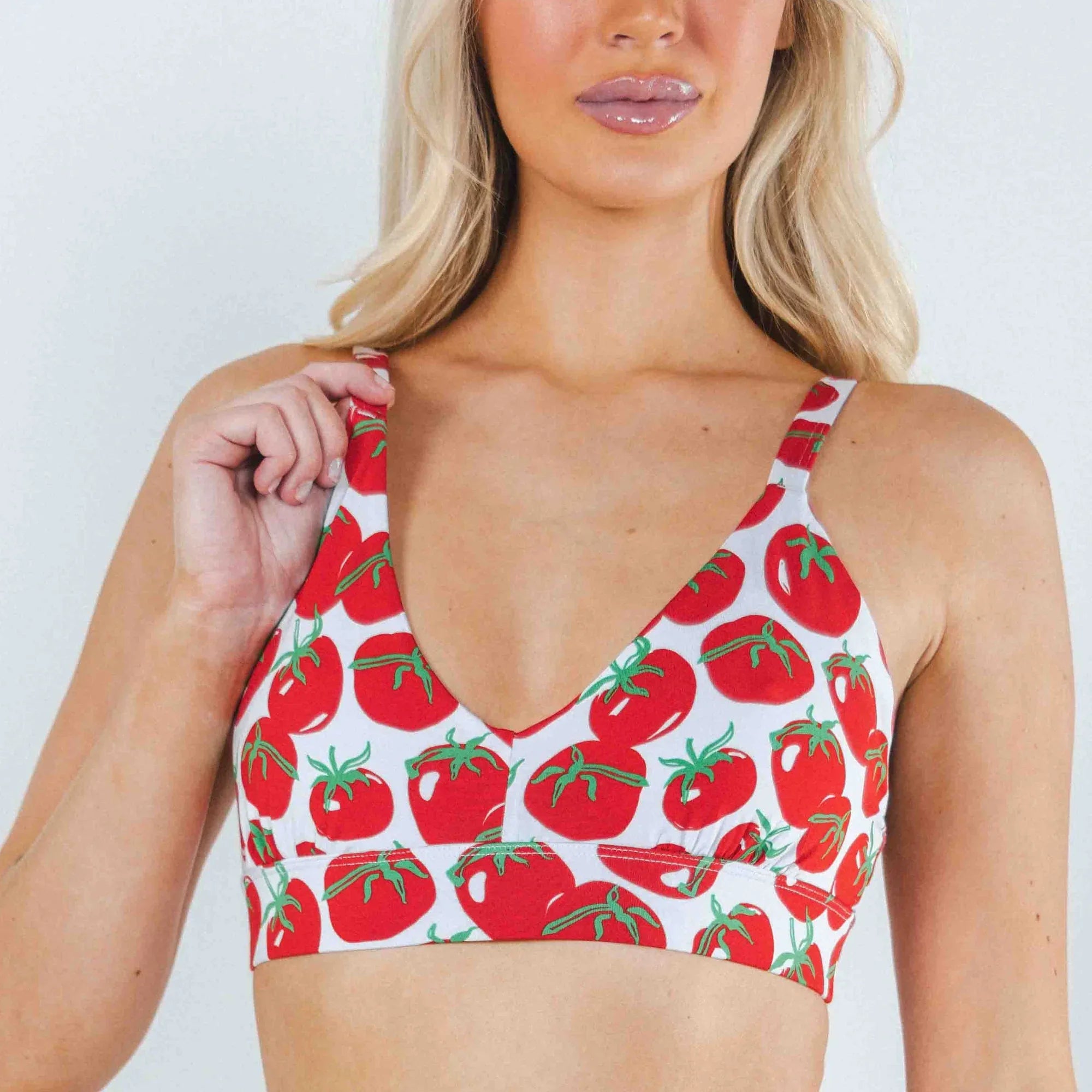 The Roma | Tomato Boob Hammock™ Busty Bralette - Shinesty - Flyclothing LLC