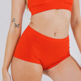 The Maraschino | Flame Scarlet Red Modal Boyshort Underwear - Shinesty - Flyclothing LLC