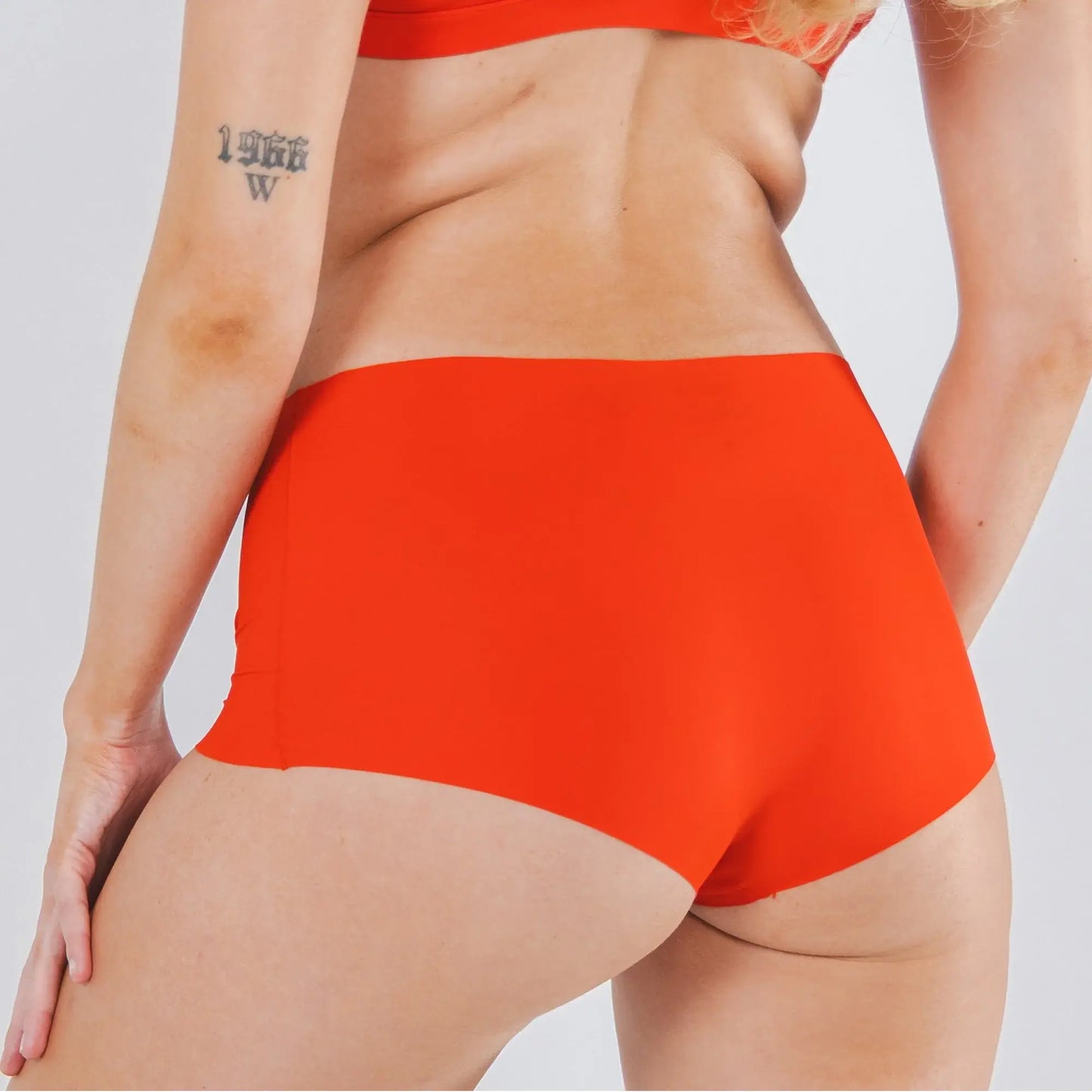 The Maraschino | Flame Scarlet Red Women’s Seamless Boyshort - Shinesty - Flyclothing LLC
