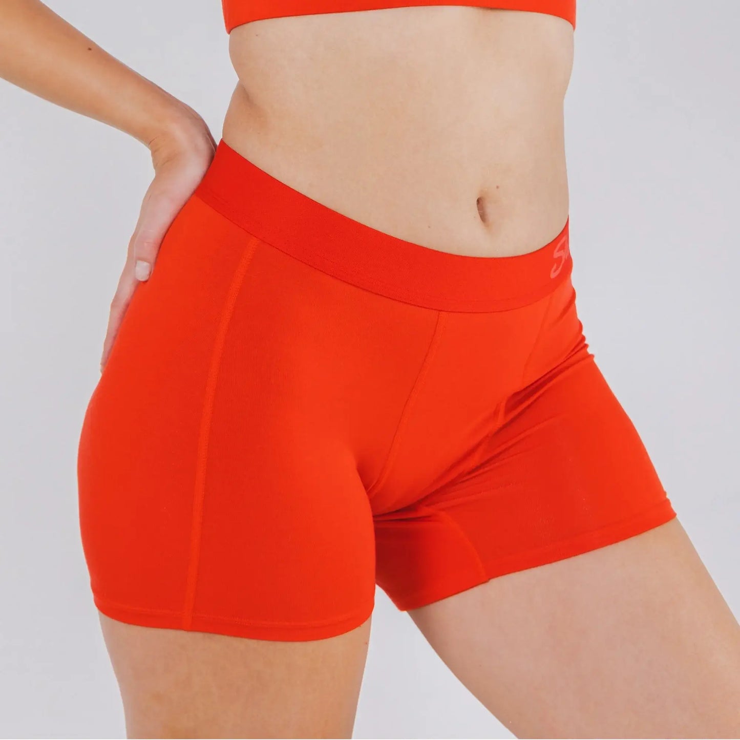 The Maraschino | Flame Scarlet Red Women’s Boxers - Shinesty - Flyclothing LLC