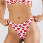 The Pucker Up | Lipstick Kiss MicroModal Thong - Shinesty - Flyclothing LLC