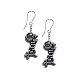 Ghost Logo Earrings - Alchemy of England - Flyclothing LLC