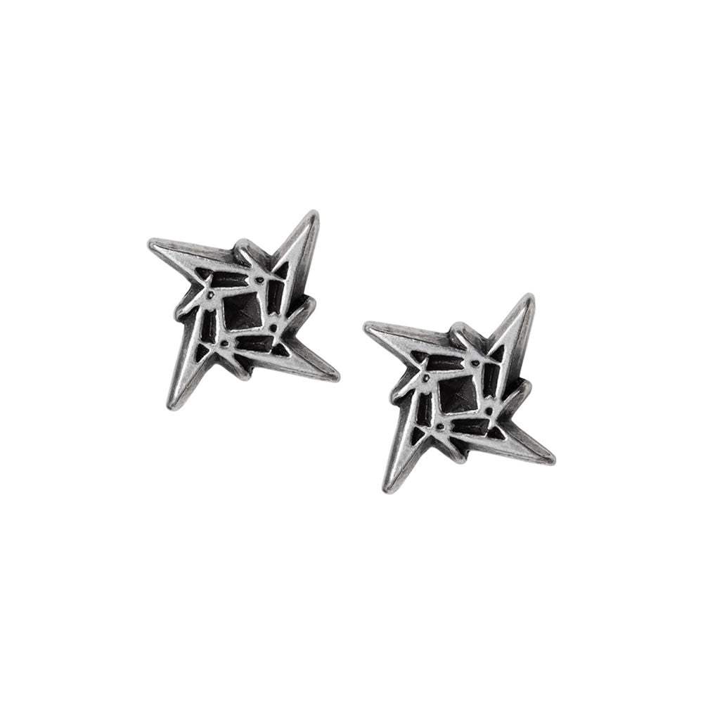 Metallica Ninja Star Logo Ear Stud Earrings - Alchemy of England - Flyclothing LLC