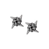 Metallica Ninja Star Logo Ear Stud Earrings - Alchemy of England - Flyclothing LLC