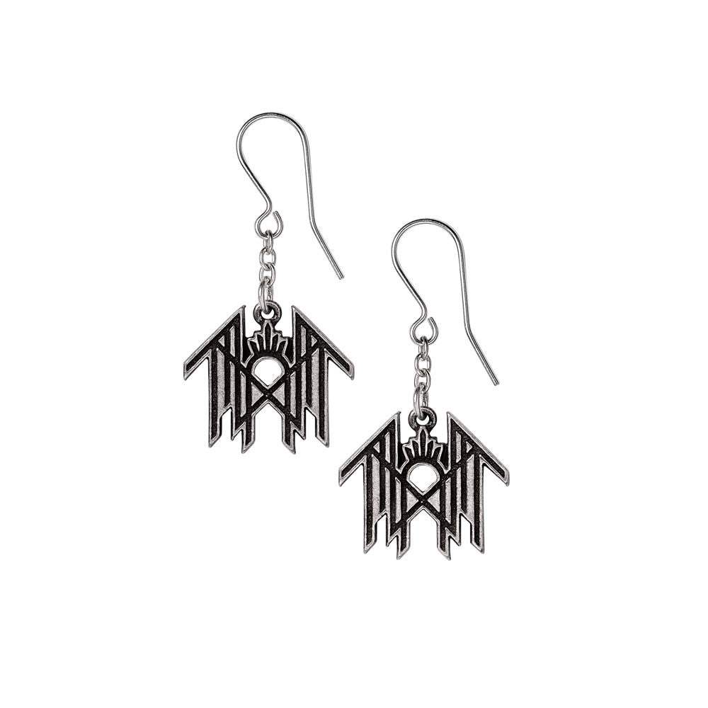 Sleep Token Dropper Earrings - Alchemy of England - Flyclothing LLC
