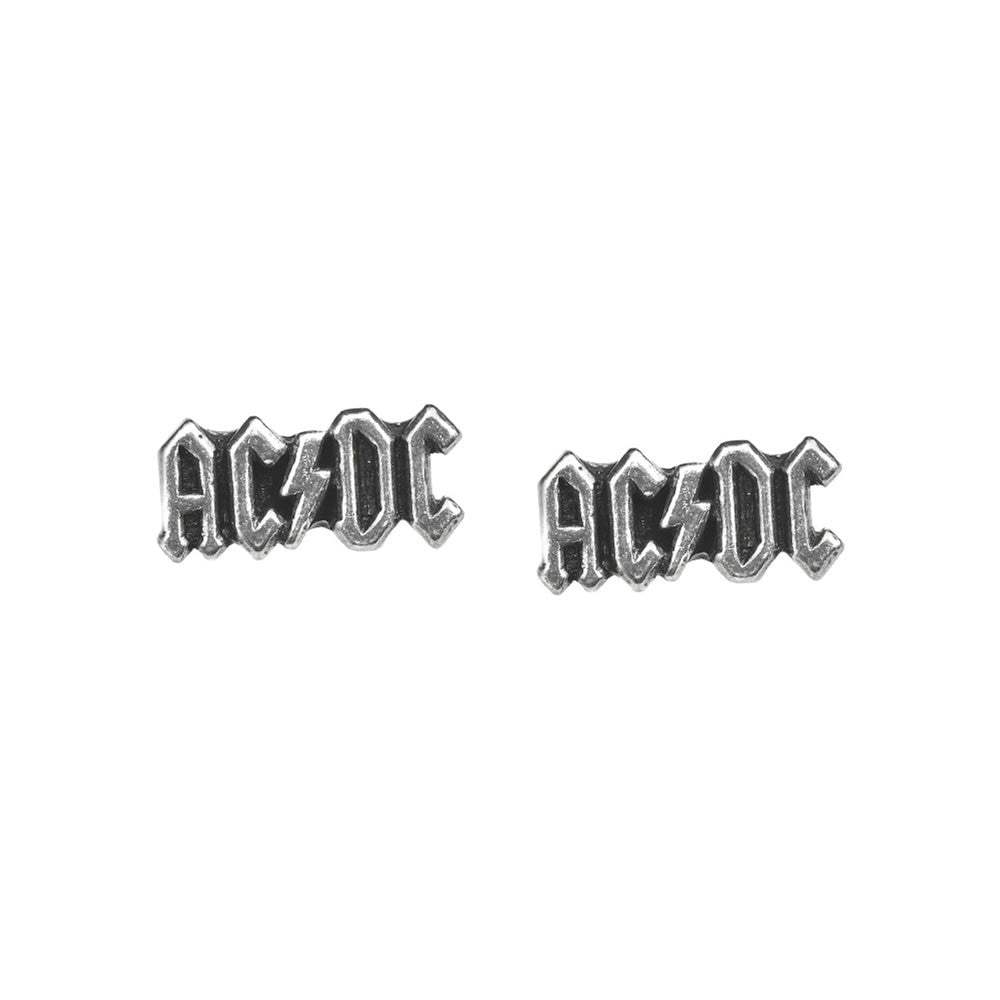 AC/DC Logo Stud Earrings - Alchemy of England - Flyclothing LLC