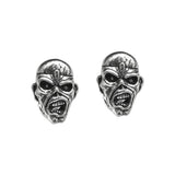 Iron Maiden Piece of Mind Stud Earrings - Alchemy of England - Flyclothing LLC