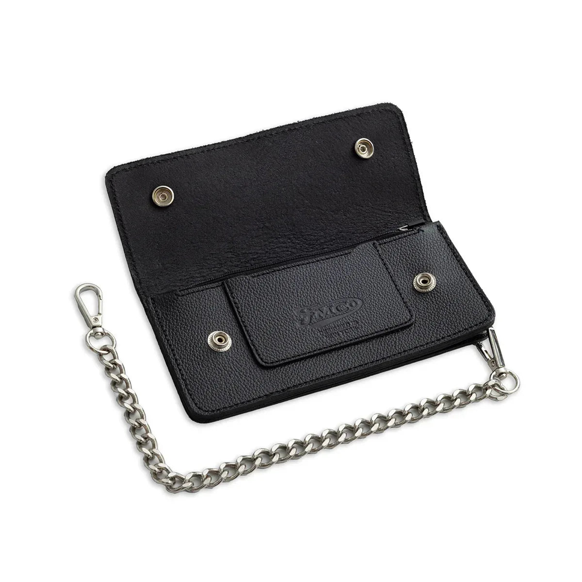 LARGE TRUCKER - Vegetable Tanned Leather Wallet - First Manufacturing Company - Flyclothing LLC