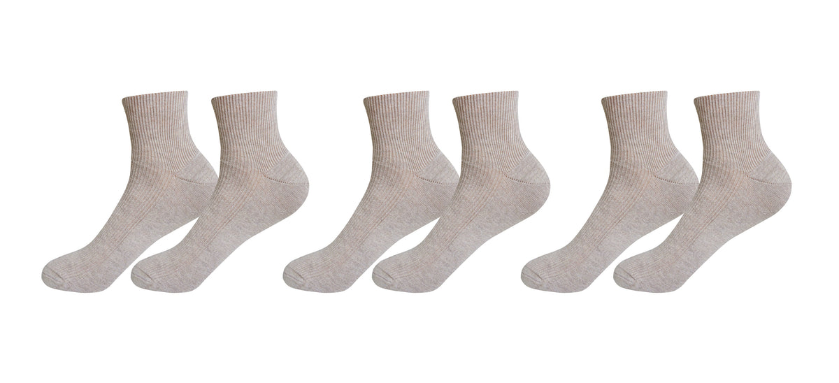 tittimitti® Men’s 100% Organic Combed Cotton Socks 3-Pack – Made in Italy - tittimitti - Flyclothing LLC