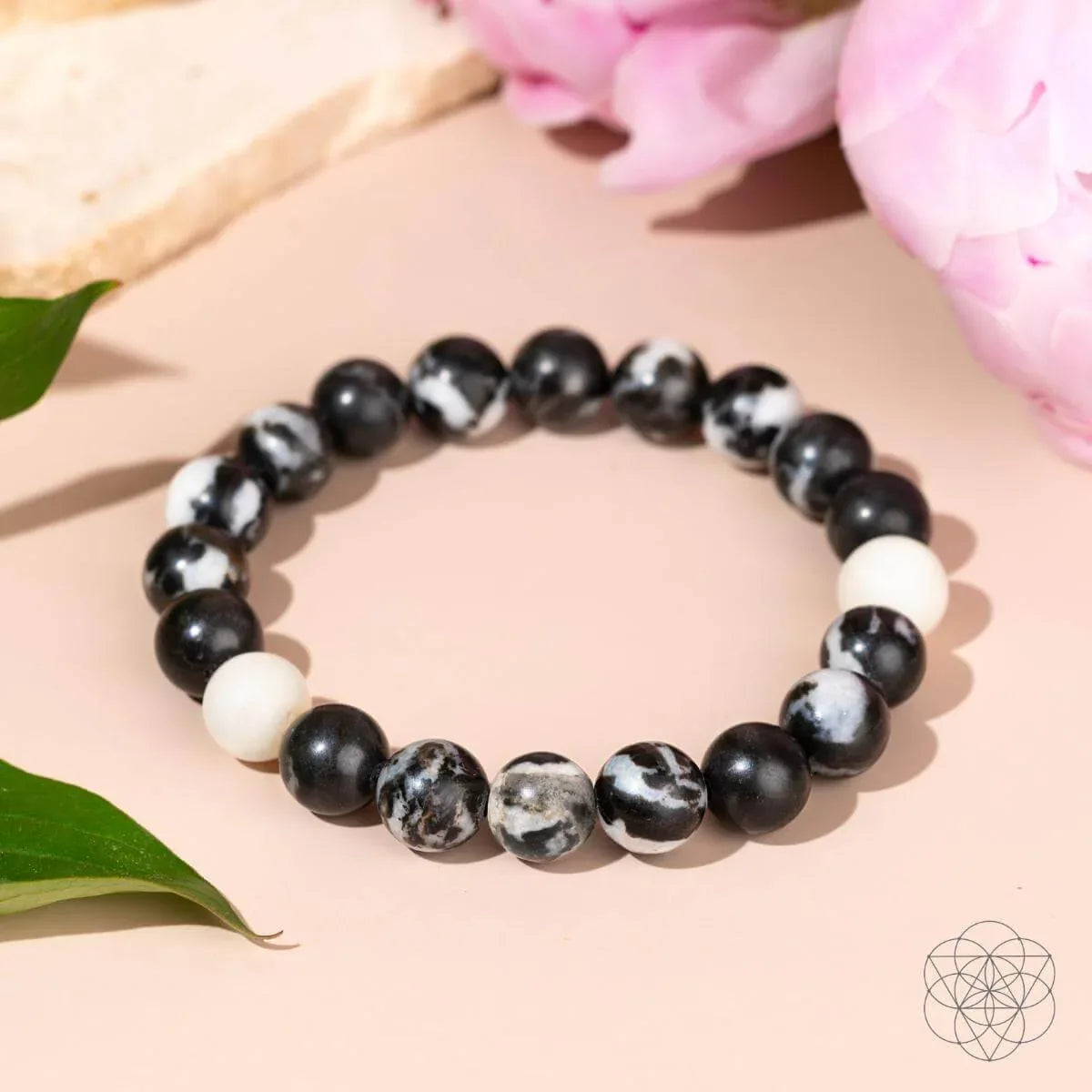 Permission to Pause - The Zebra Jasper Bracelet - Conscious Items - Flyclothing LLC