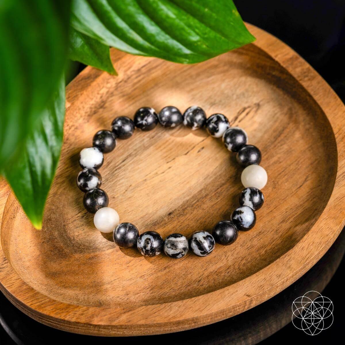 Permission to Pause - The Zebra Jasper Bracelet - Conscious Items - Flyclothing LLC