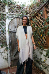 Emerald Coast Tassel Kimono - Boho Clothing and Accessories - Flyclothing LLC