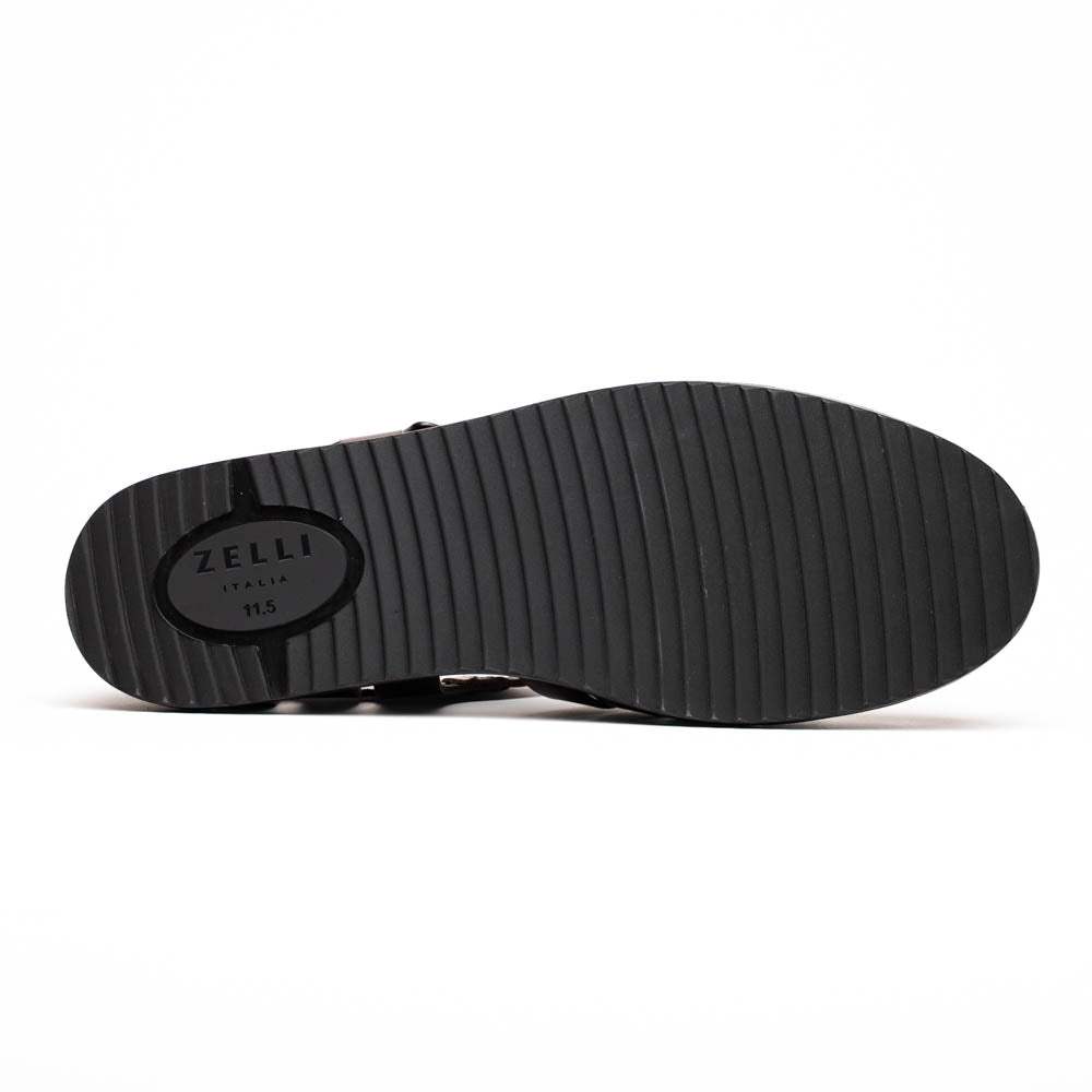 05-110-BRN PESCA Calfskin Strap-On Sandal, Brown - Zelli Italia - Flyclothing LLC