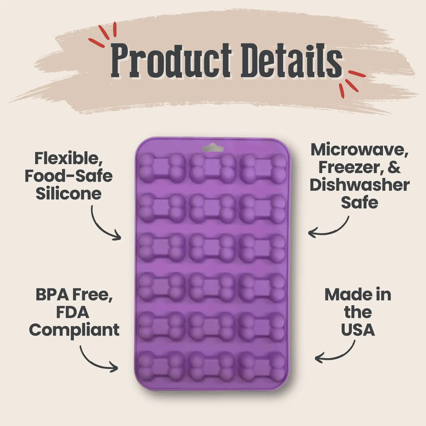 Pet Treat Molds - Farm To Pet - Flyclothing LLC