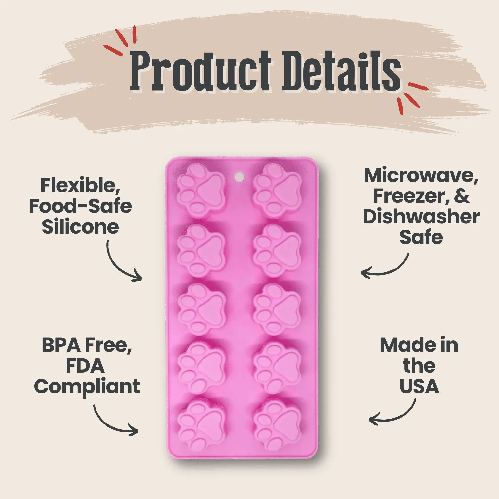 Pet Treat Molds - Farm To Pet - Flyclothing LLC