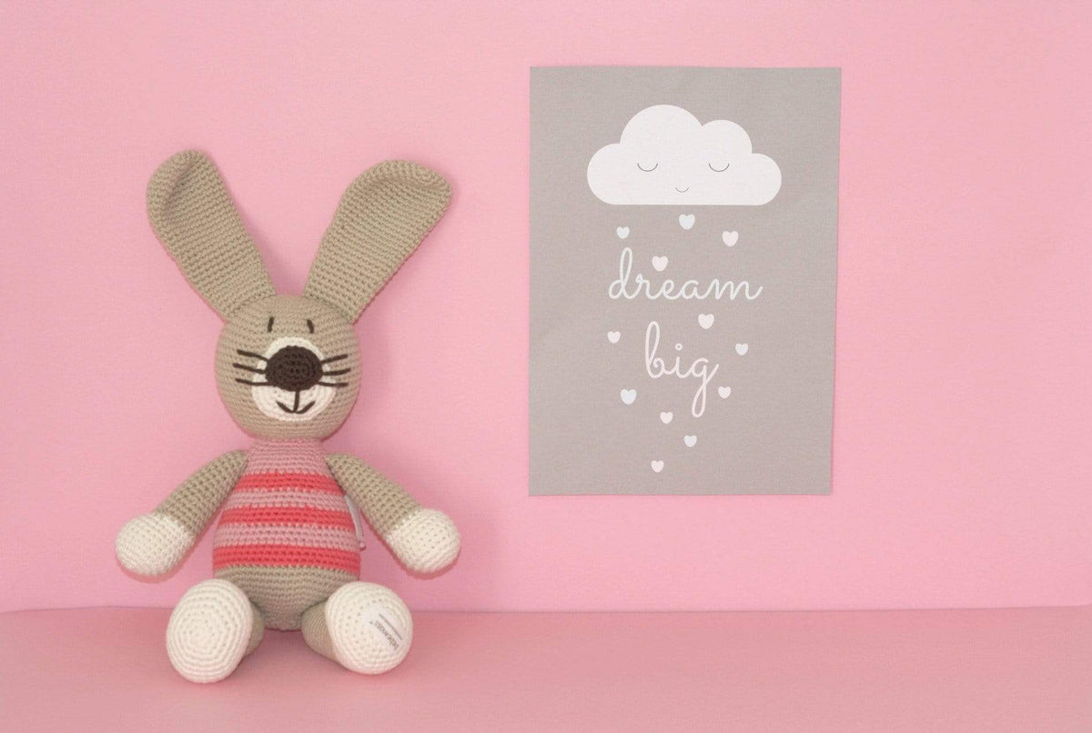 Petra the rabbit - bebemoss.com - Flyclothing LLC