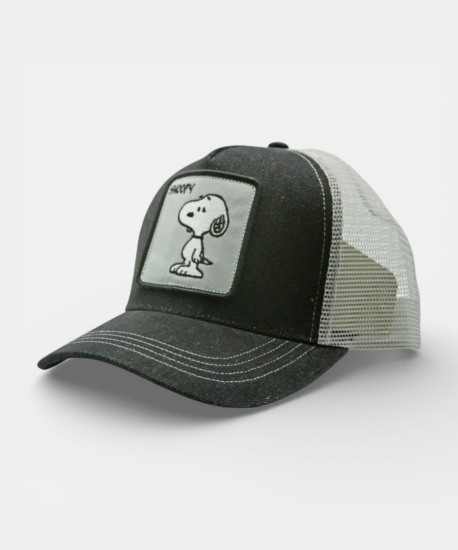 Peter Grimm Snoopy Black Denim Hat