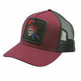 Peter Grimm Burgundy Adjustable Skull Cap Hat