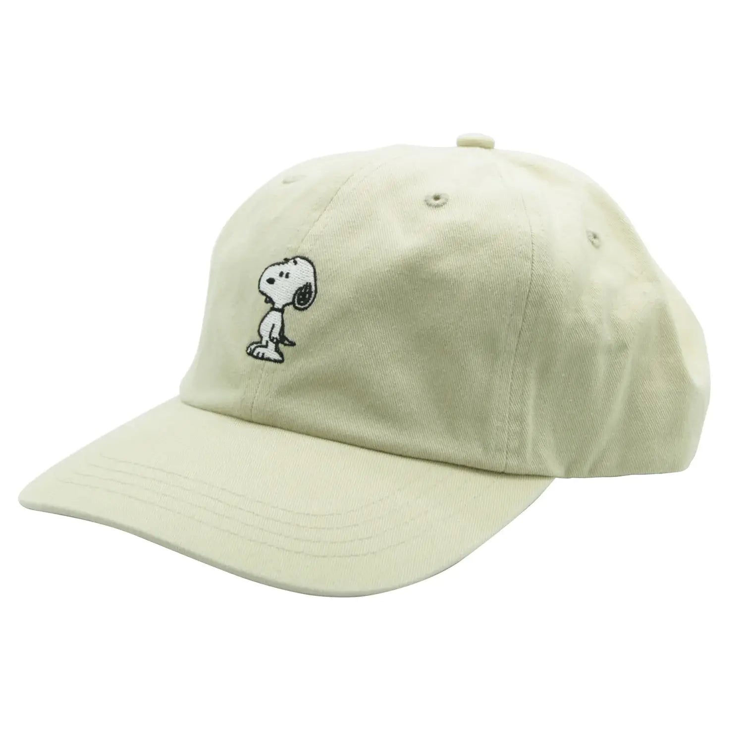 Peter Grimm Ivory Adjustable Snoopy Dad Cap Hat - Peter Grimm - Flyclothing LLC