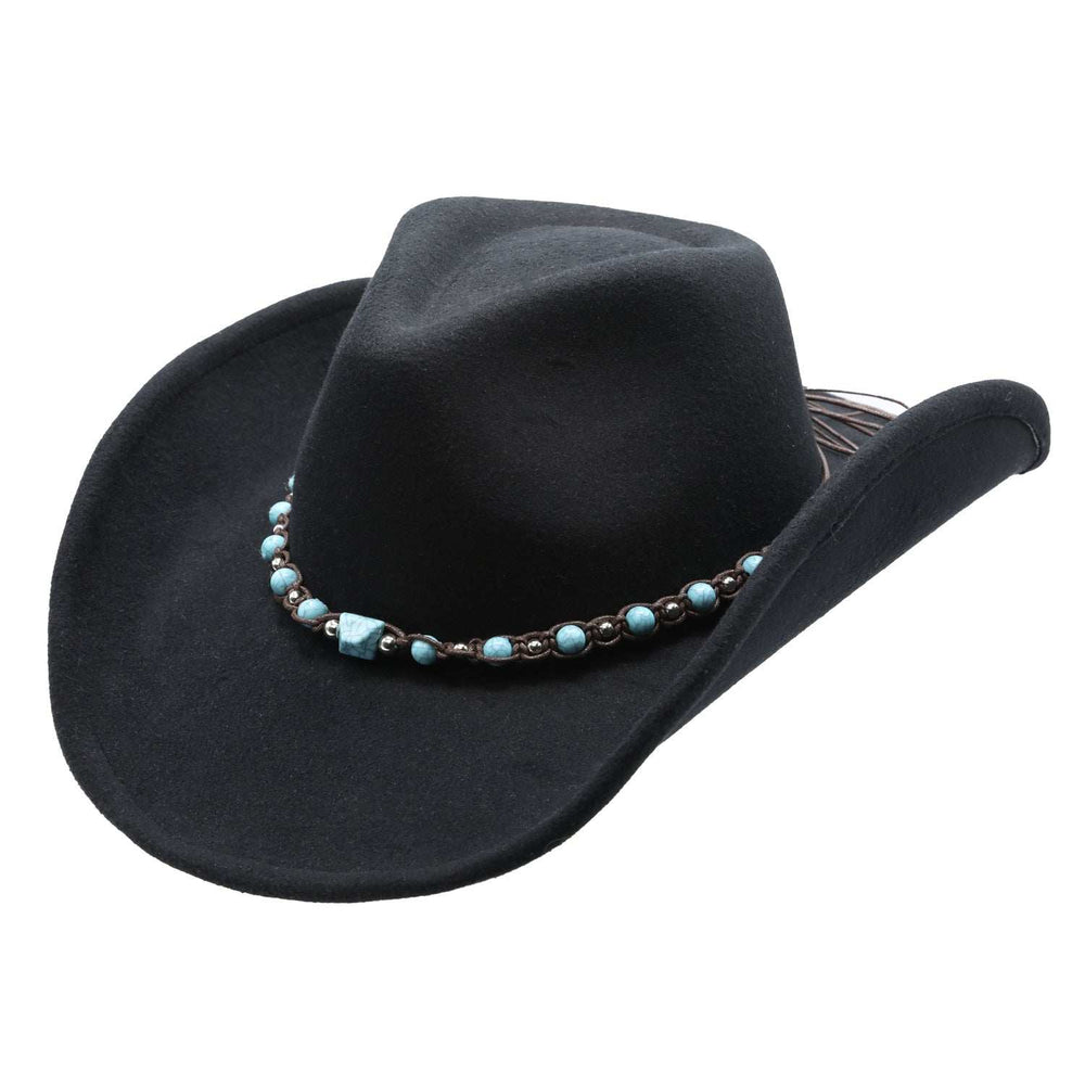 Peter Grimm Black Gemstone Hat