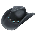 Peter Grimm Black/Grey Eliel Hat