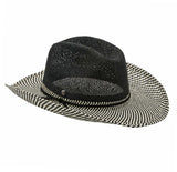 Peter Grimm Black/Ivory Adjustable Sofia Hat