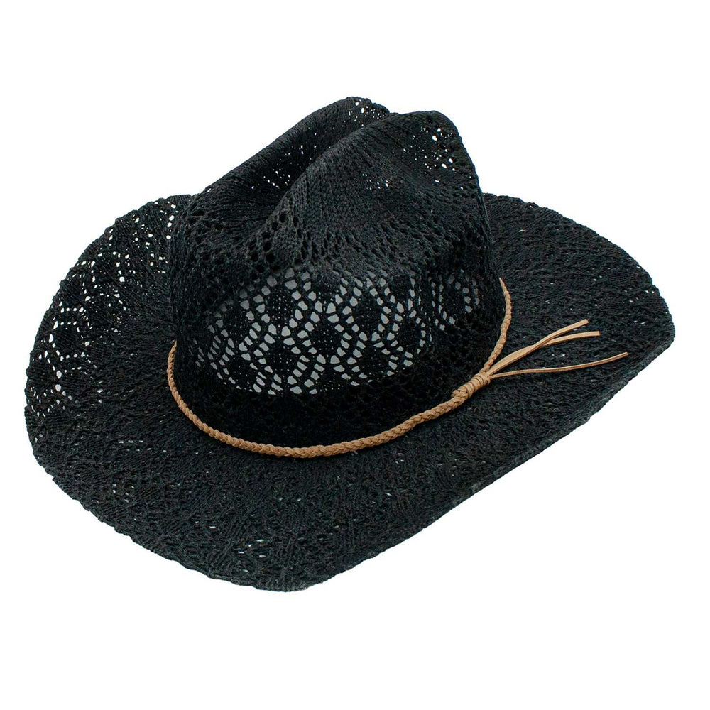 Peter Grimm Black Adjustable Lainey Hat