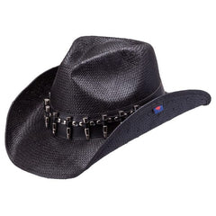 Peter Grimm Black Buckshot Hat - Peter Grimm