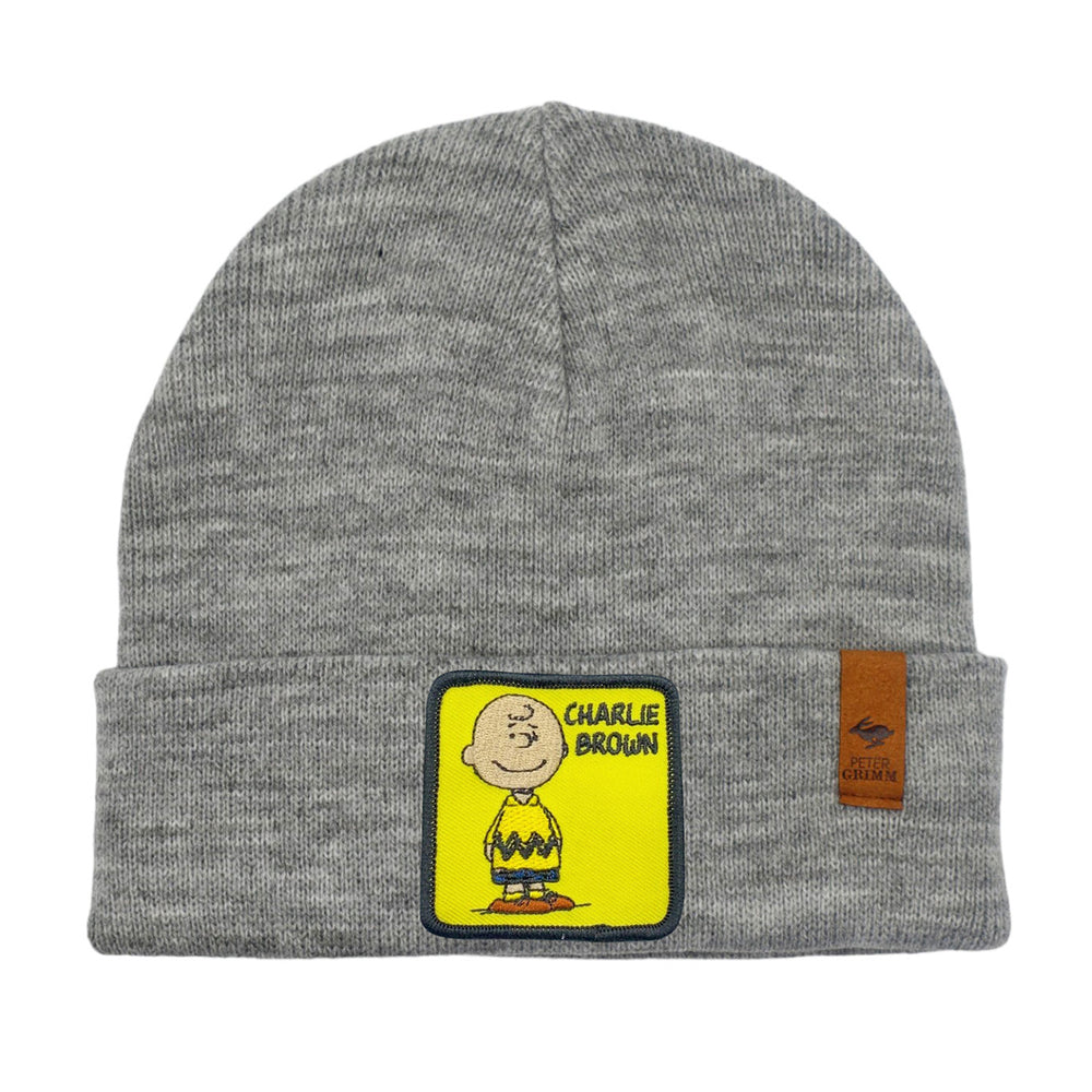 Peter Grimm Grey Charlie Brown Beanie Hat