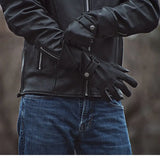 Phenom - Men's Motorcycle Leather Gauntlet - First Manufacturing Company - Flyclothing LLC