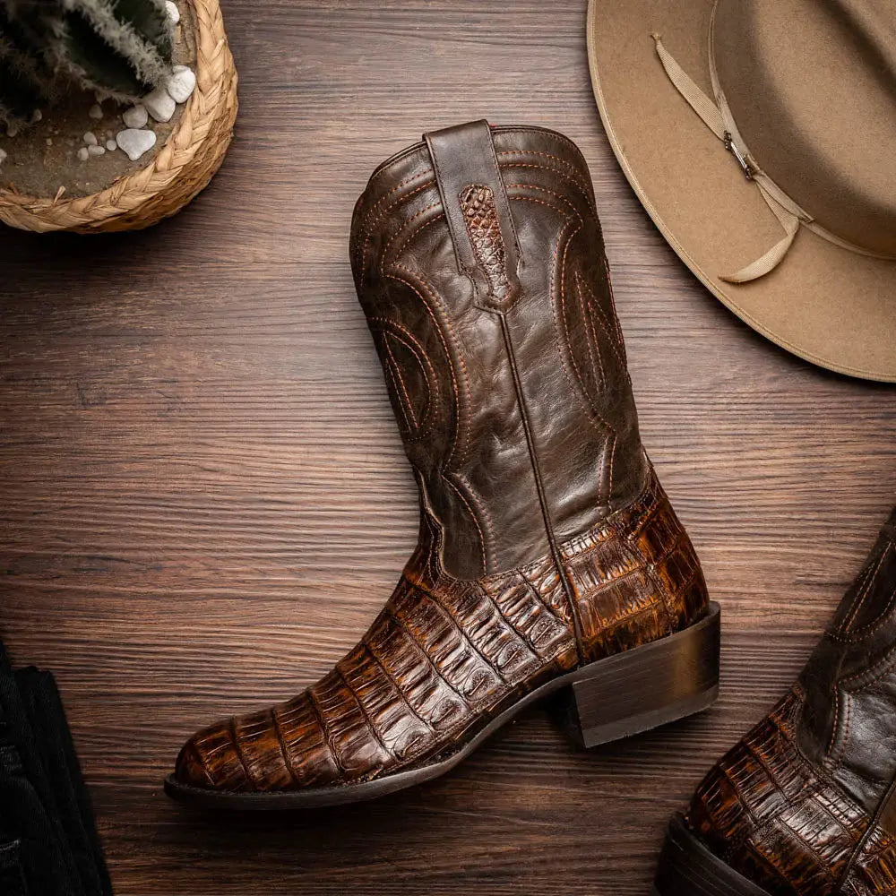 Phoenix Aged Brown - Marco Di Milano - Flyclothing LLC