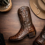 Phoenix Aged Brown - Marco Di Milano - Flyclothing LLC