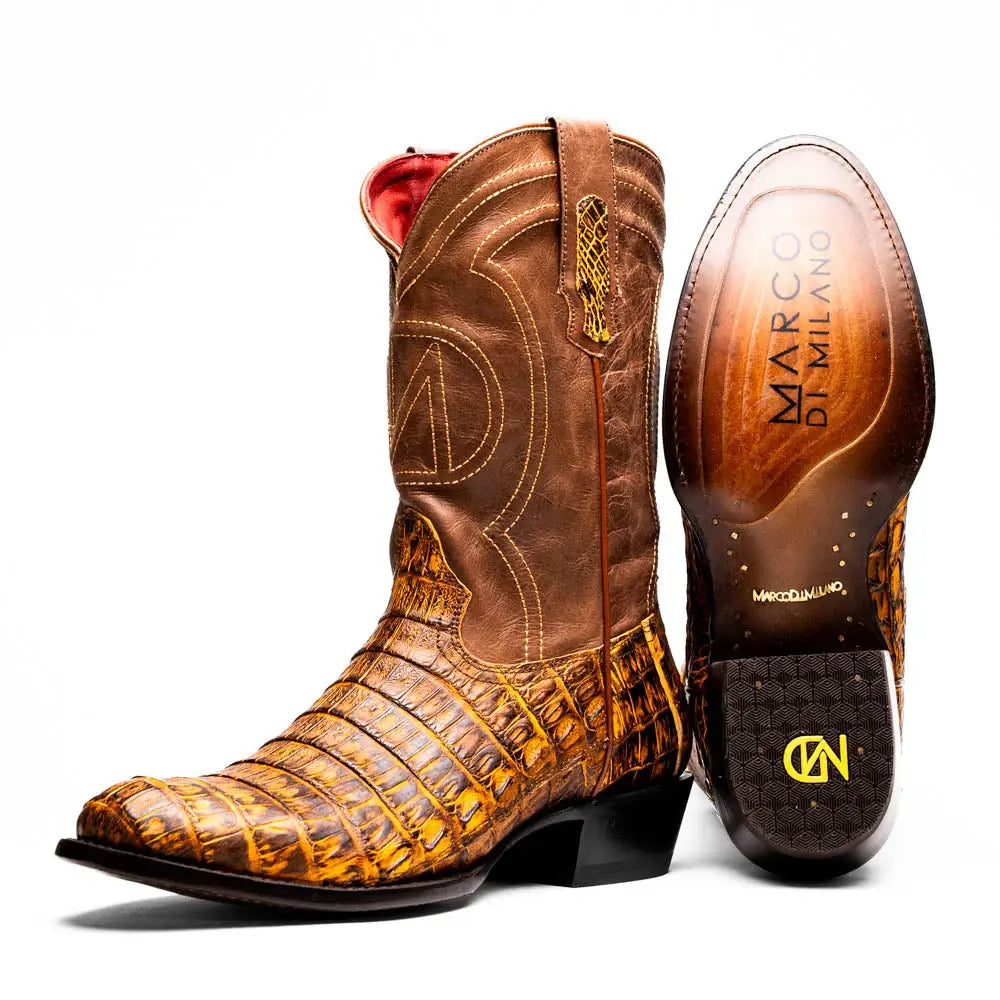 Phoenix Mustard Brown - Marco Di Milano - Flyclothing LLC